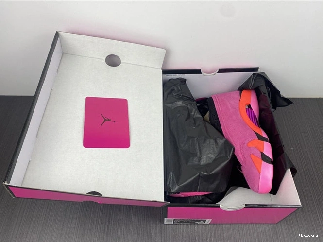 Reps TBK SmoothTexture DH4121- Shocking Pink 4190 Retro 14 Low Jordan 1014